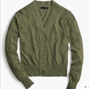NWT J. Crew Cropped Lightweight Cardigan